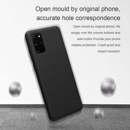 Husa protectie compatibila cu Samsung S20 Liquid Silicone Case Albastru inchis-15