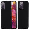 Husa protectie compatibila cu Samsung S20 Liquid Silicone Case Negru-0