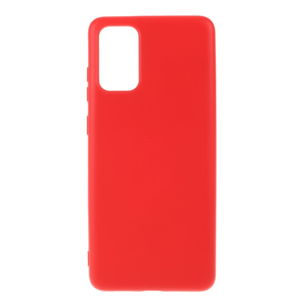 Husa protectie compatibila cu Samsung S20 Liquid Silicone Case Rosu-0