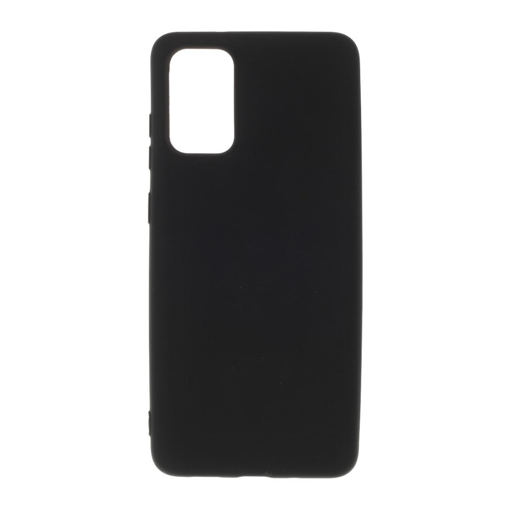Husa protectie compatibila cu Samsung S20 Plus Liquid Silicone Case Negru-1