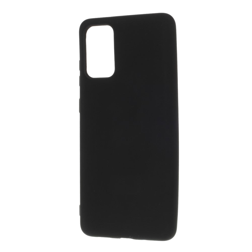 Husa protectie compatibila cu Samsung S20 Plus Liquid Silicone Case Negru-2