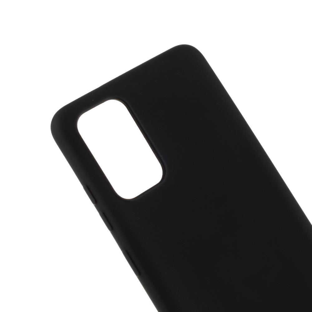 Husa protectie compatibila cu Samsung S20 Plus Liquid Silicone Case Negru-4