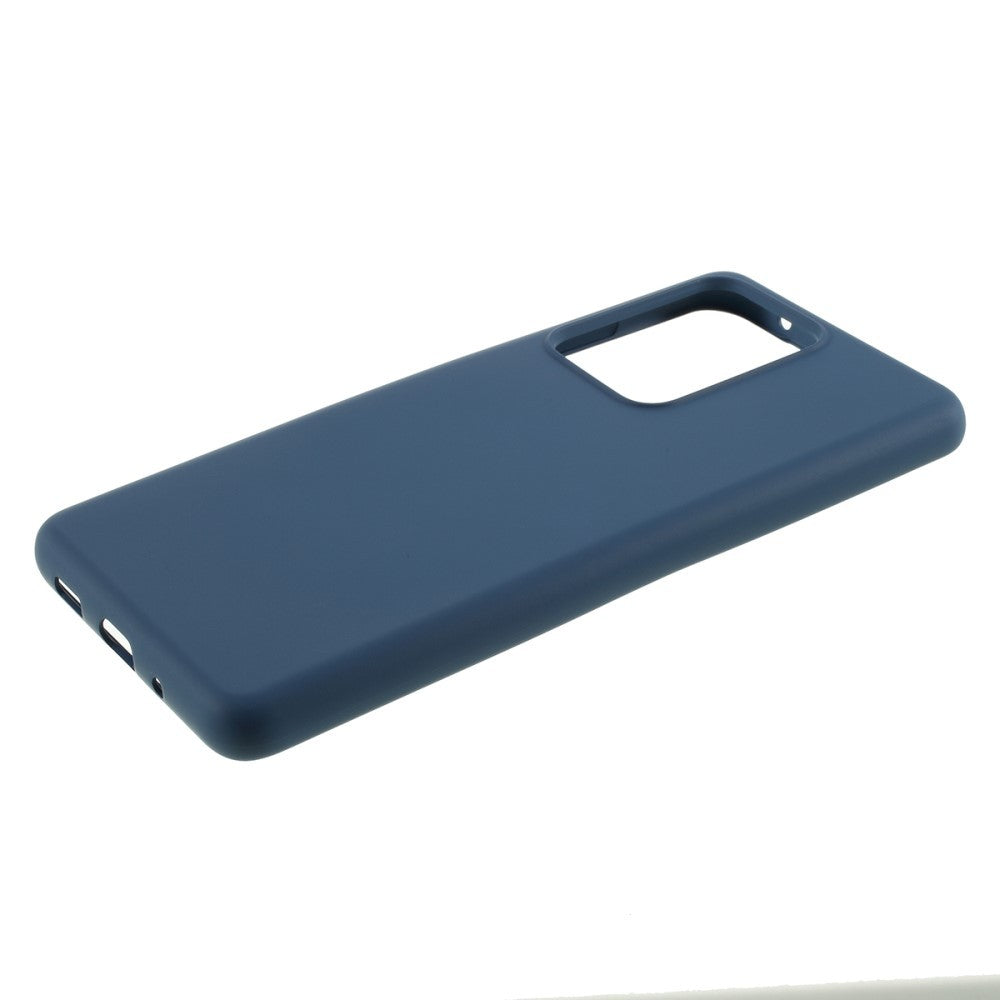 Husa protectie compatibila cu Samsung S20 Ultra Liquid Silicone Case Albastru inchis-4