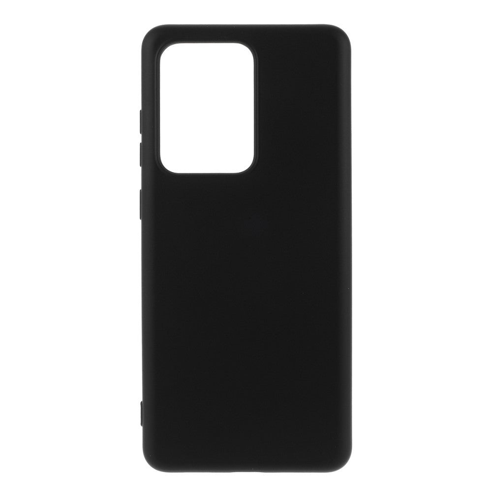 Husa protectie compatibila cu Samsung S20 Ultra Liquid Silicone Case Negru-1