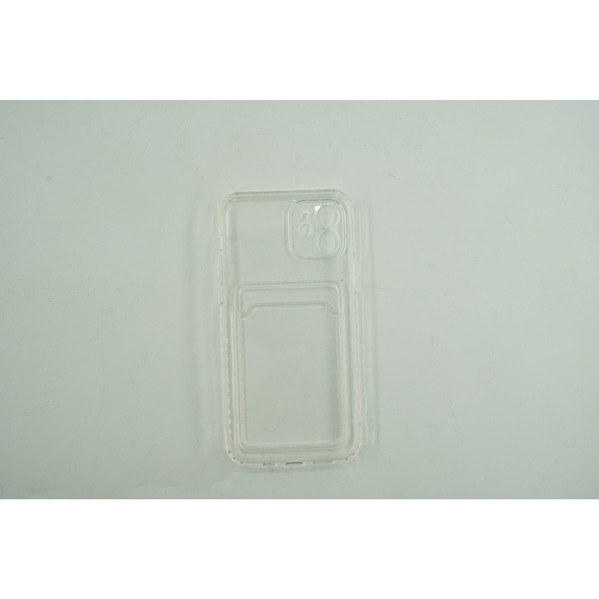 Husa protectie cu suport card compatibila cu Samsung A32 5G Transparent-1