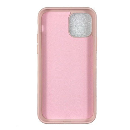 Husa protectie Flippy compatibila cu Apple iPhone 11 Pro Liquid Silicone Case Roz-1