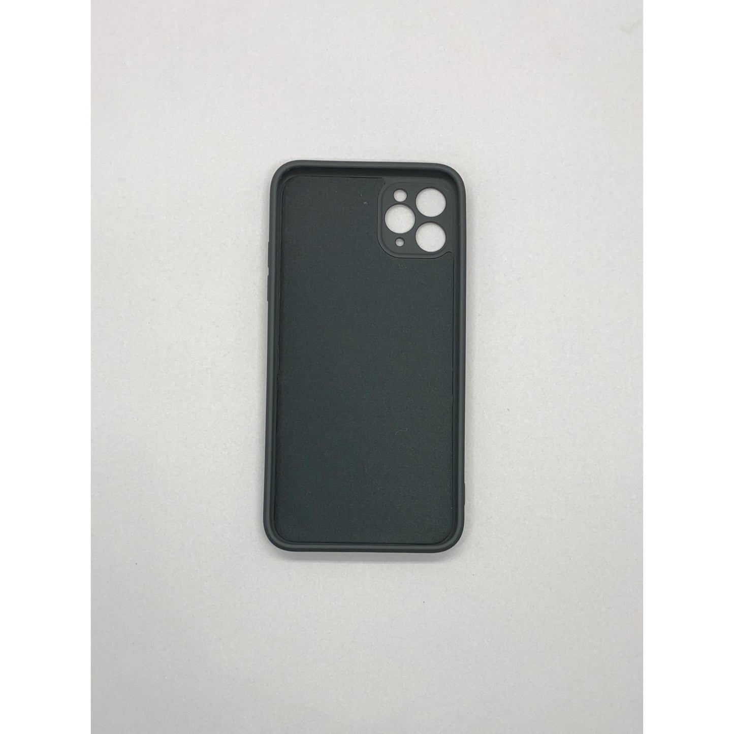 Husa protectie Flippy compatibila cu Apple iPhone 11 Pro Max Liquid Silicone Ring cu suport rotativ Negru-7