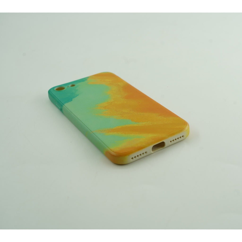 Husa protectie Flippy compatibila cu Apple iPhone 11 Pro Tpu Ombre, Verde/Portocaliu-4
