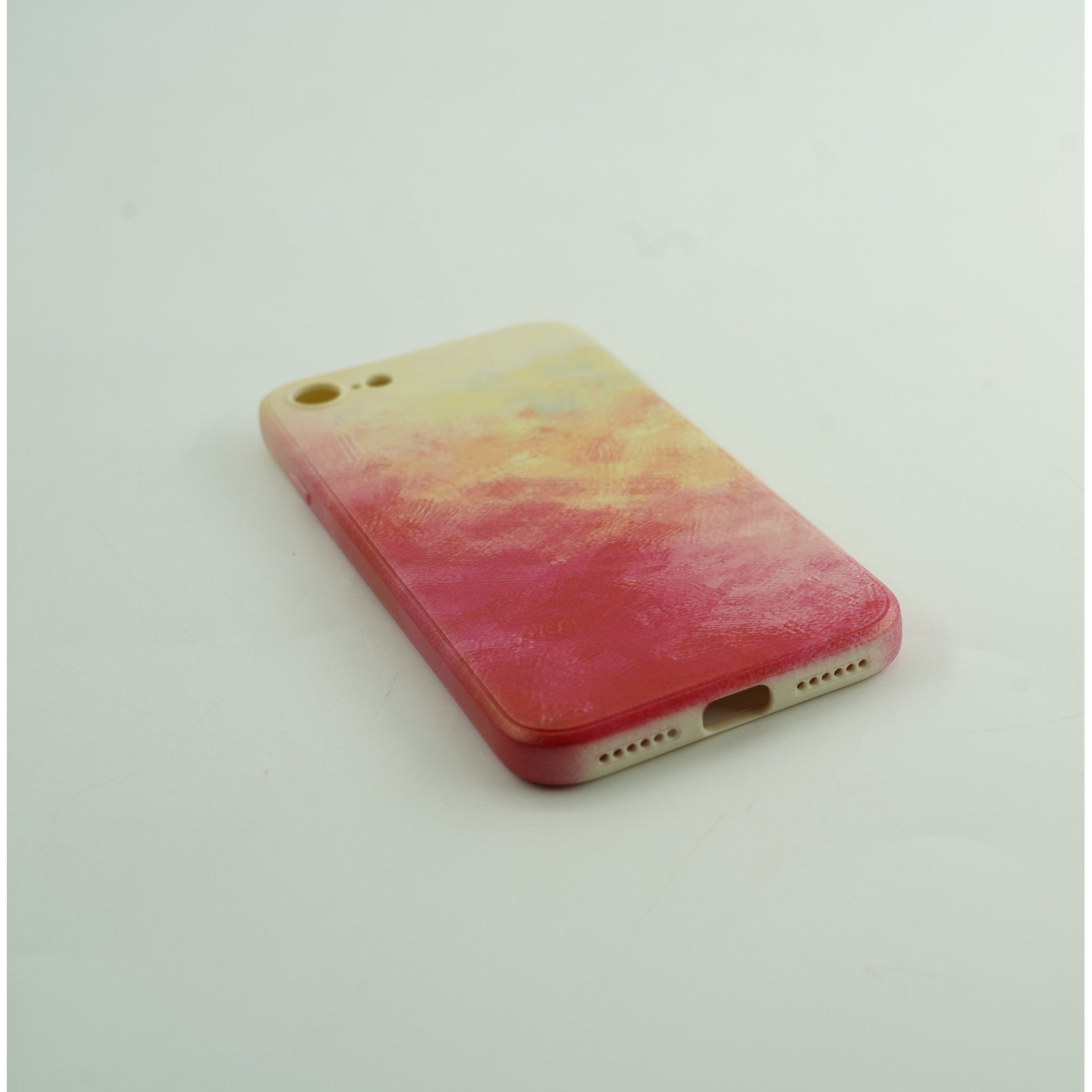 Husa protectie Flippy compatibila cu Apple iPhone 11 Tpu Ombre, Roz/Galben-4