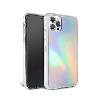 Husa protectie Flippy compatibila cu Apple iPhone 12/12 Pro Laser Gradient Case Cameleon-0