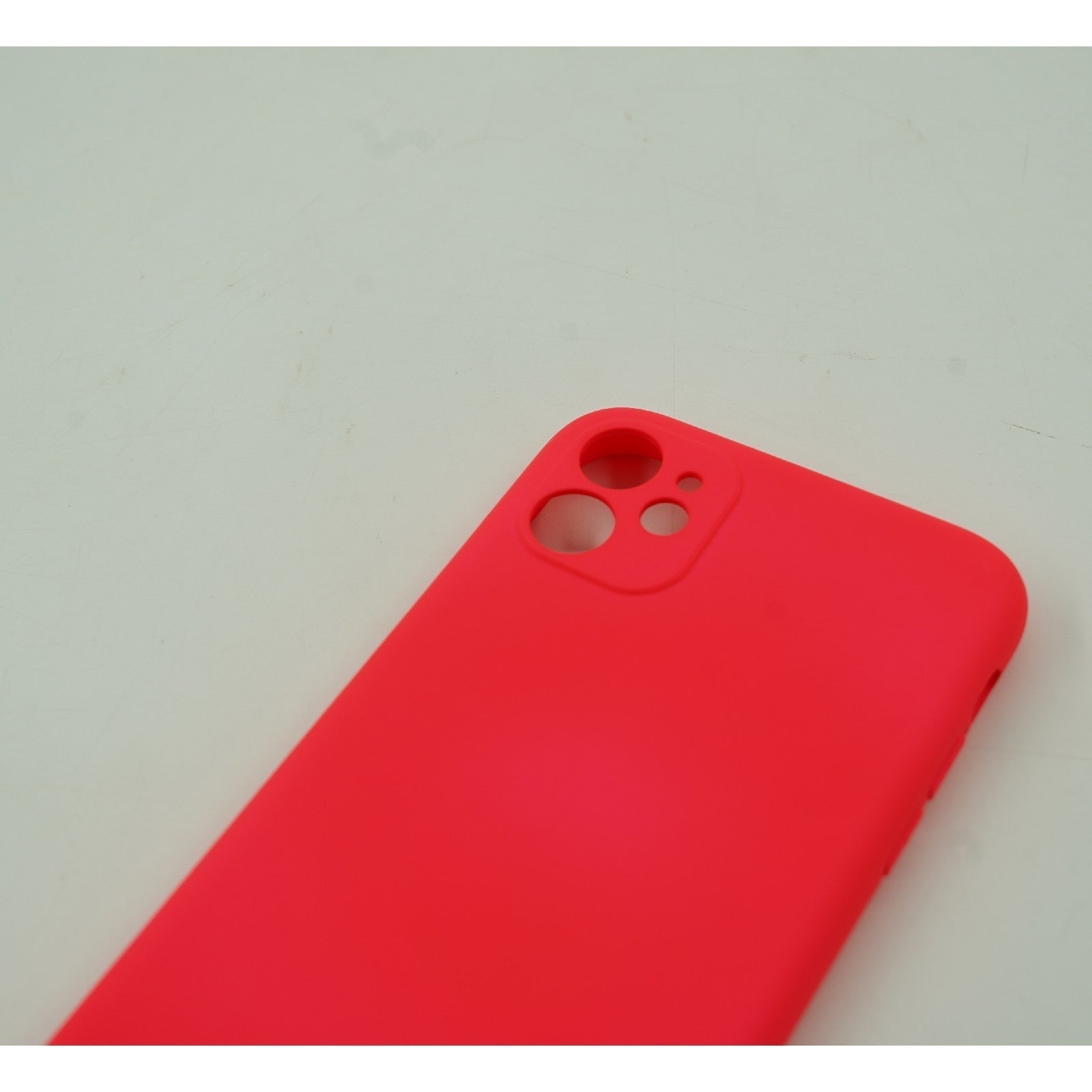 Husa protectie,Flippy, compatibila cu Apple iPhone 12 Liquid Silicone Case Fucshia-1