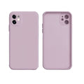 Husa protectie Flippy compatibila cu Apple iPhone 12 Mini Liquid Silicone Case Roz-0
