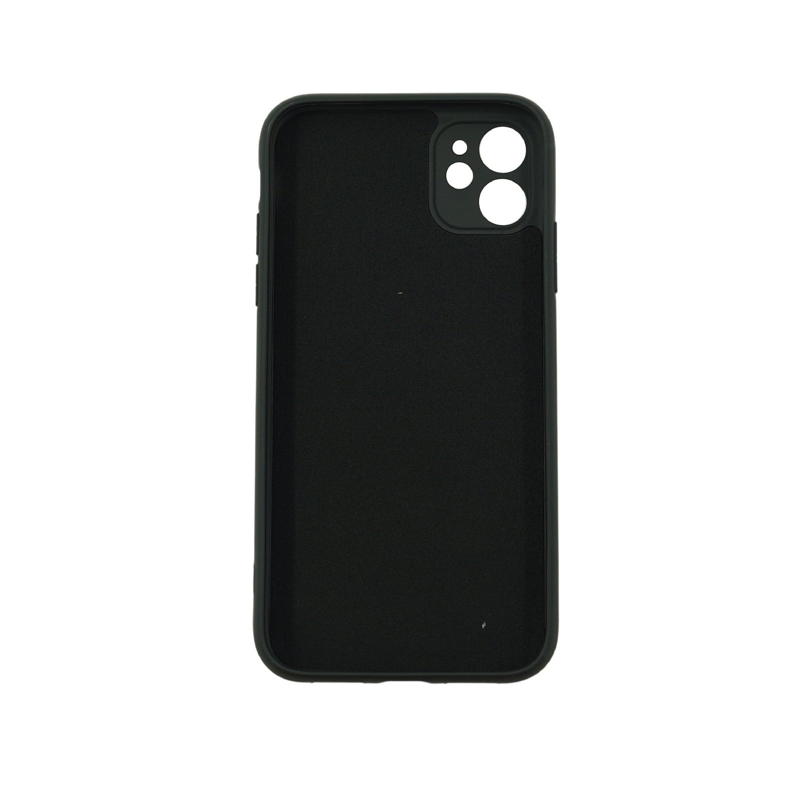 Husa protectie, Flippy, compatibila cu Apple iPhone 12 Mini Liquid Silicone Negru-1