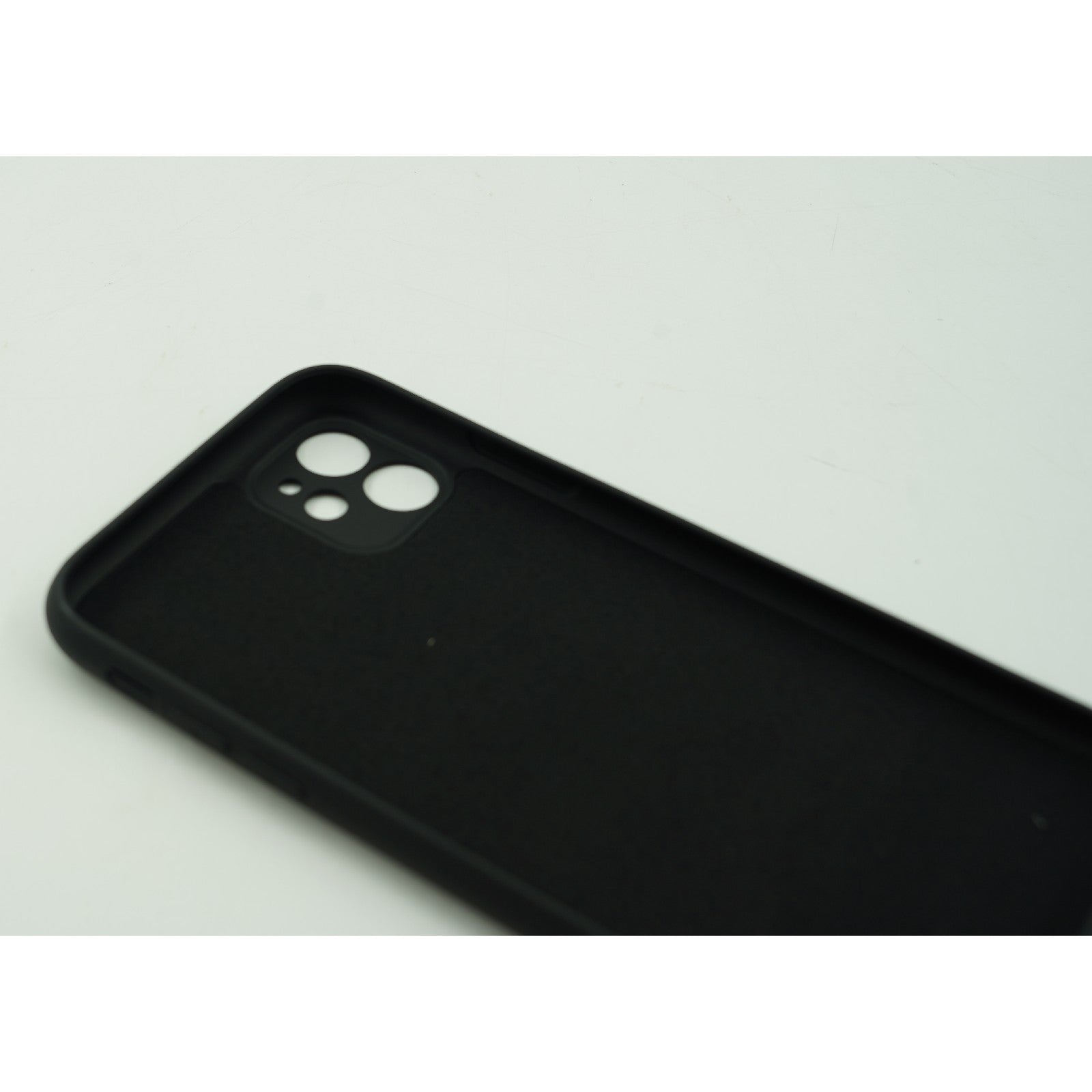 Husa protectie, Flippy, compatibila cu Apple iPhone 12 Mini Liquid Silicone Negru-4
