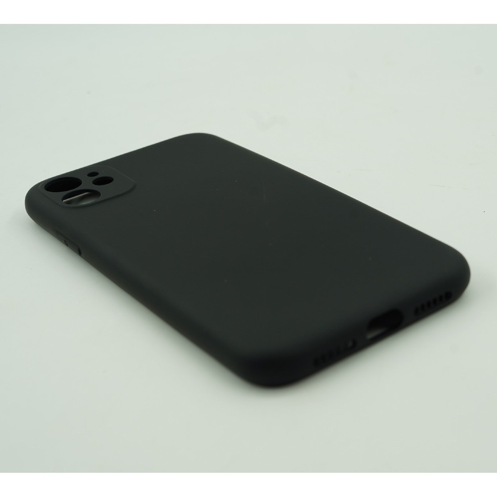 Husa protectie, Flippy, compatibila cu Apple iPhone 12 Mini Liquid Silicone Negru-5
