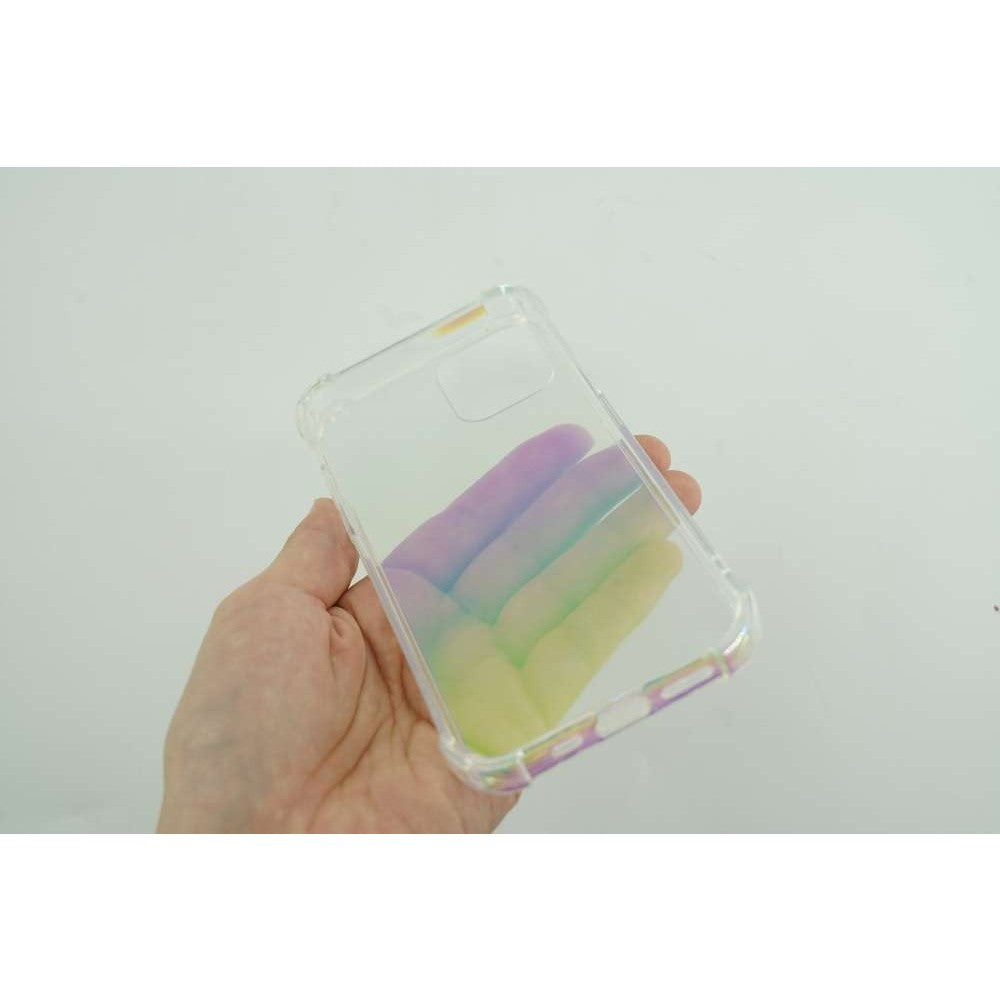 Husa protectie Flippy compatibila cu Apple iPhone 12 Pro Max Laser Gradient Case Cameleon-1