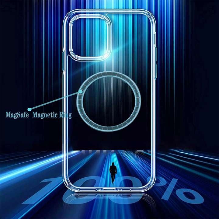 Husa protectie Flippy compatibila cu Apple iPhone 12 Pro Max Mag Safe Silicone Transparent-5