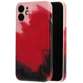 Husa protectie Flippy compatibila cu Apple iPhone 12 Pro Max Tpu Ombre, Negru/Roz/Mov-0