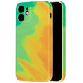 Husa protectie Flippy compatibila cu Apple iPhone 12 Tpu Ombre, Negru/Mov/Roz-0