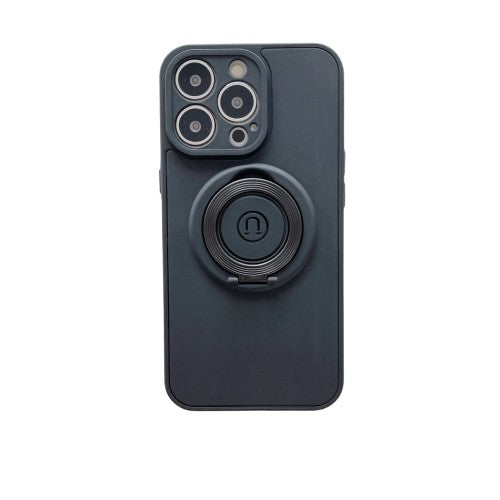 Husa protectie Flippy compatibila cu Apple iPhone 13 Mini Mag Safe Silicone Negru-0