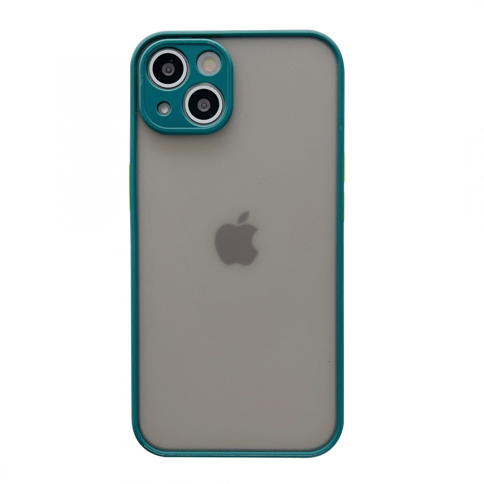 Husa protectie Flippy compatibila cu Apple iPhone 13 Mini Phantom Tpu Verde-2