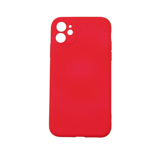 Husa protectie Flippy compatibila cu Apple iPhone 13 Pro Liquid Silicone Roz Fuchsia/Roz-0
