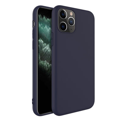 Husa protectie Flippy compatibila cu Apple iPhone 13 Pro Matte Tpu Albastru Inchis Mat-0