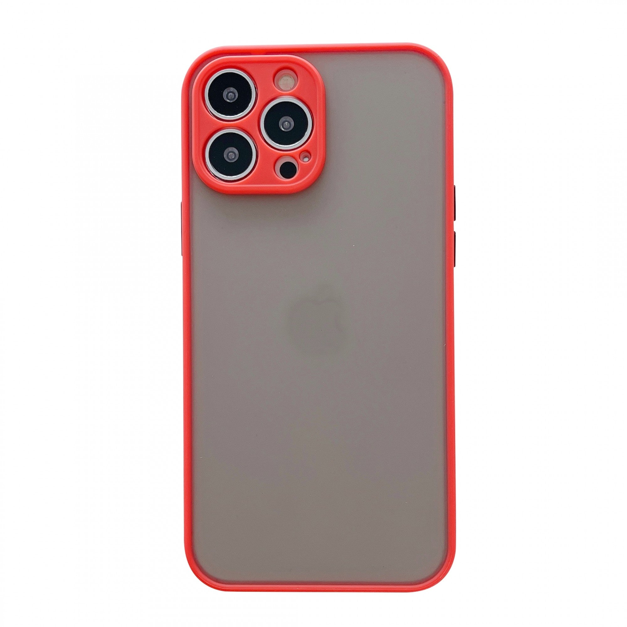 Husa protectie Flippy compatibila cu Apple iPhone 13 Pro Max Phantom Tpu Rosu-2