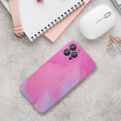 Husa protectie Flippy compatibila cu Apple iPhone XR Tpu Ombre, Roz/Mov-13