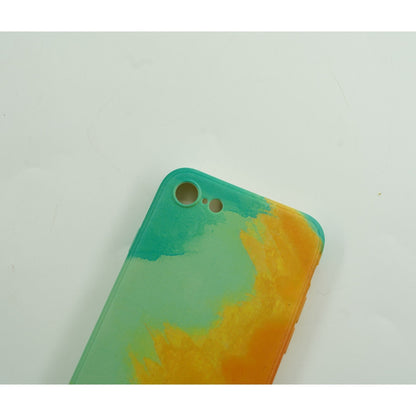 Husa protectie Flippy compatibila cu Apple iPhone XR Tpu Ombre, Verde/Portocaliu-3