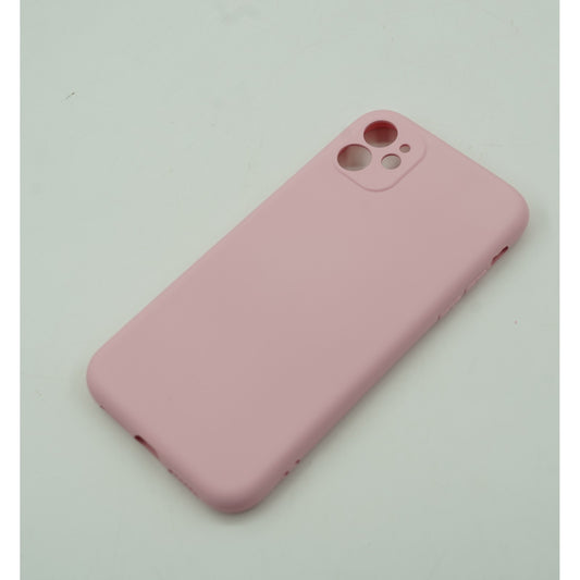 Husa protectie Flippy compatibila cu Apple iPhone XS Max Liquid Silicone Roz-1
