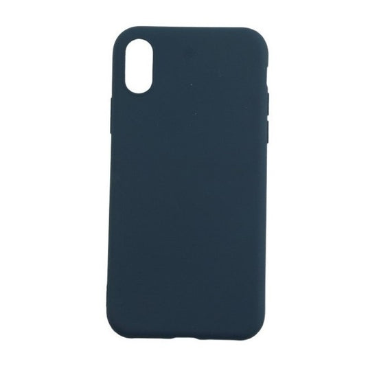 Husa protectie Flippy compatibila cu Apple iPhone XS Max Matte Tpu Albastru inchis-0