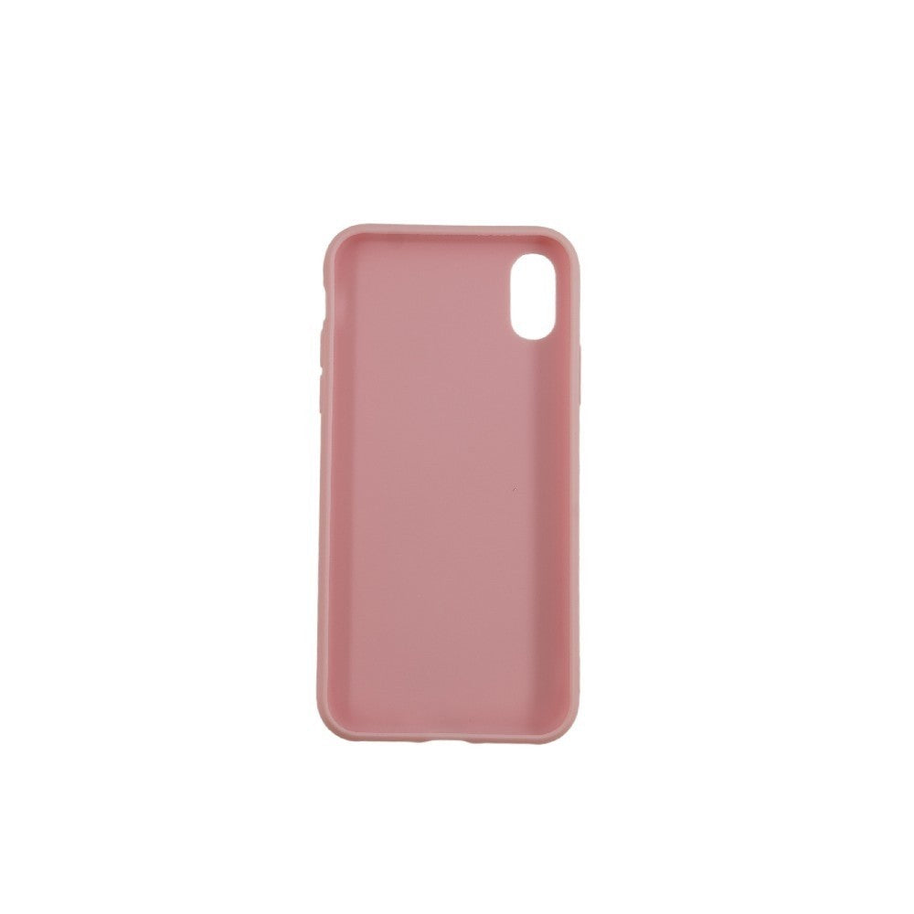 Husa protectie Flippy compatibila cu Apple iPhone XS Max Matte Tpu Roz-1