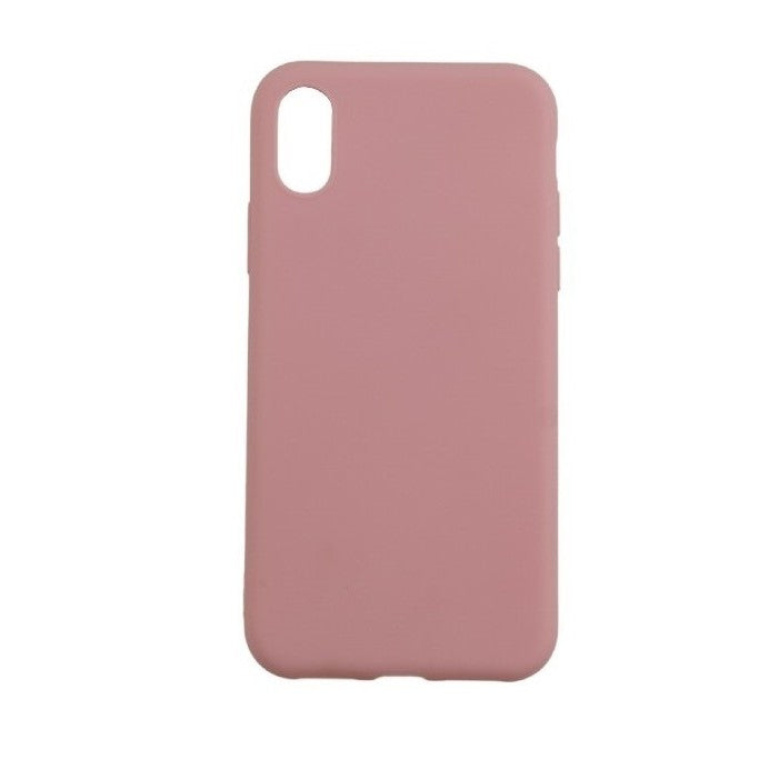 Husa protectie Flippy compatibila cu Apple iPhone XS Max Matte Tpu Roz-2