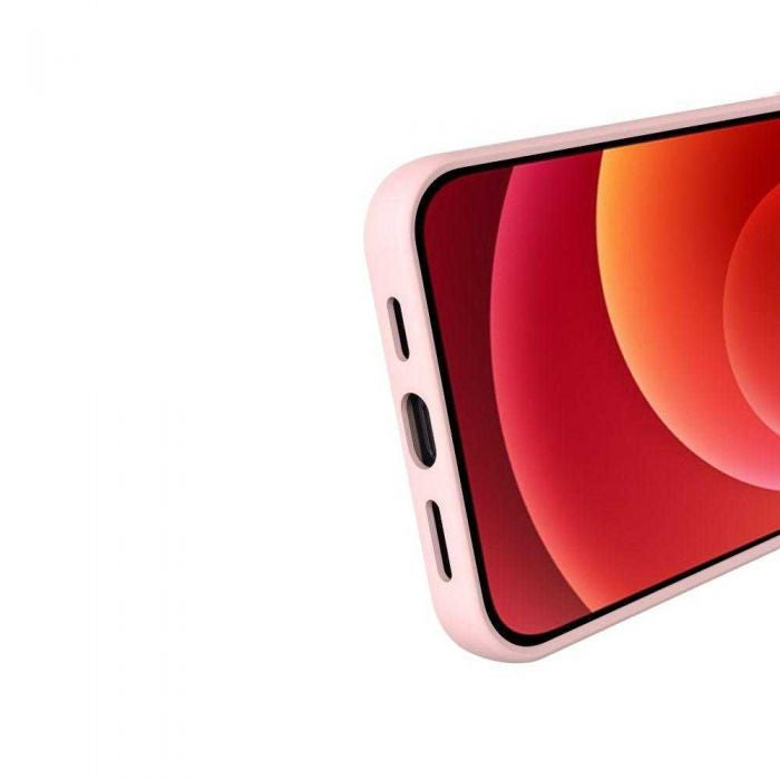 Husa protectie Flippy compatibila cu Huawei P Smart 2020 Liquid Silicone Case Roz-2