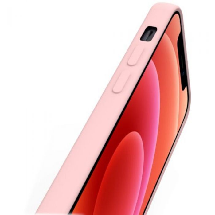 Husa protectie Flippy compatibila cu Huawei P Smart 2020 Liquid Silicone Case Roz-4