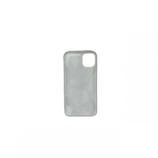 Husa protectie Flippy compatibila cu Huawei P Smart 2021 Soft IMD TPU Marble Geometric Albastru-3
