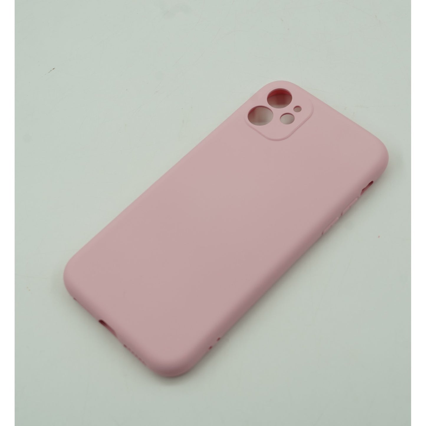 Husa protectie Flippy compatibila cu Samsung A52 Liquid Silicone Case Roz-2
