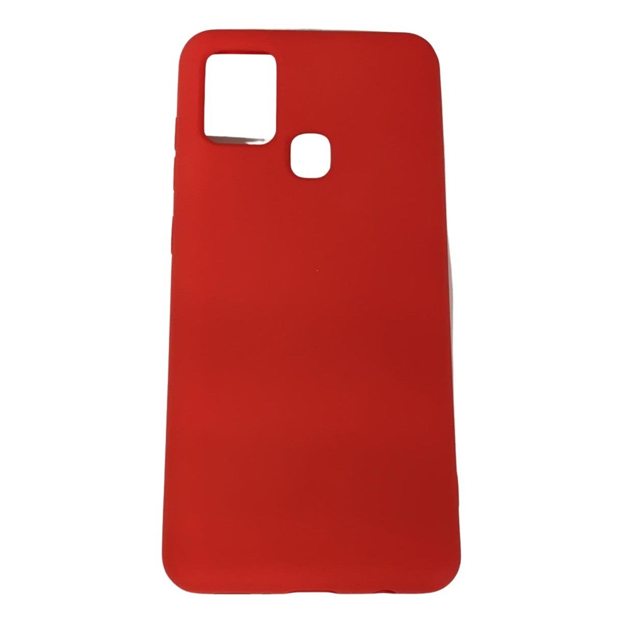 Husa protectie Flippy compatibila cu Samsung Galaxy A21S Liquid Silicone Case Rosu-9