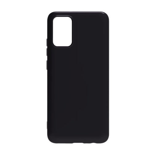 Husa protectie Flippy compatibila cu Samsung Galaxy A51 4G Liquid Silicone Case Negru-1