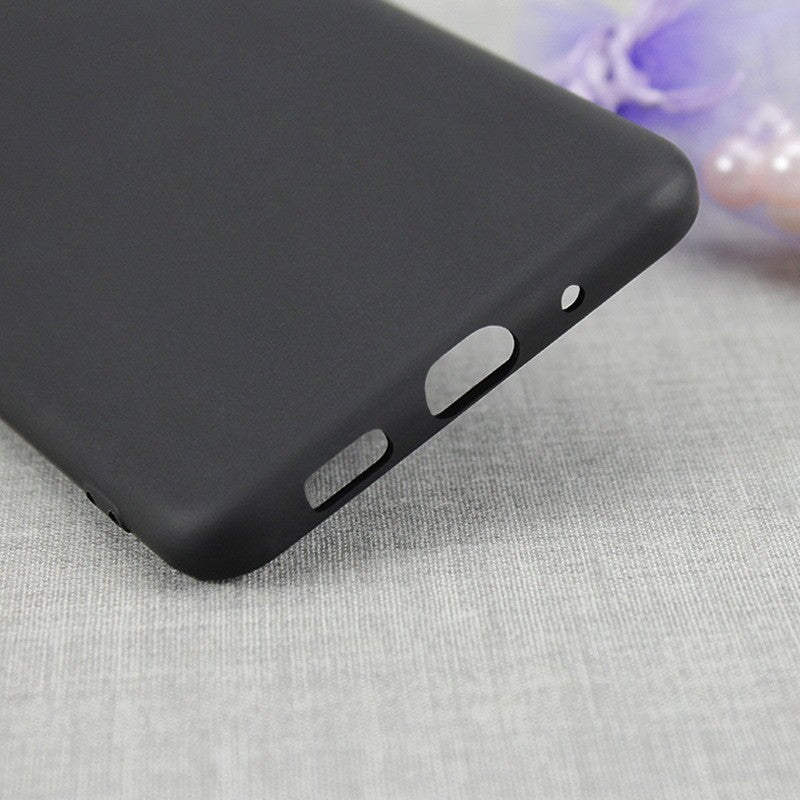 Husa protectie Flippy compatibila cu Samsung Galaxy A51 4G Liquid Silicone Case Negru-4