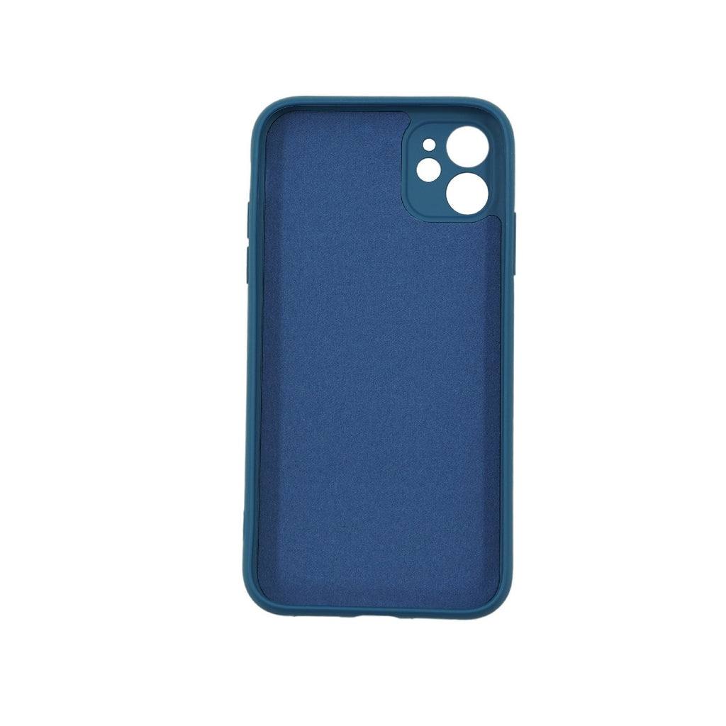 Husa protectie Flippy compatibila cu Samsung Galaxy A72 Liquid Silicone Case Albastru inchis-1