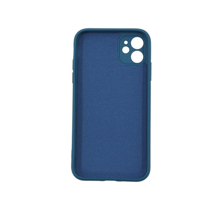 Husa protectie Flippy compatibila cu Samsung Galaxy A72 Liquid Silicone Case Albastru inchis-1