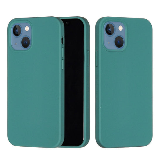 Husa protectie Flippy compatibila cu Samsung Galaxy A72 Liquid Silicone Case Verde-0