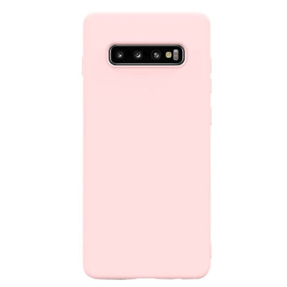 Husa protectie Flippy compatibila cu Samsung Galaxy S10E Matte Tpu Roz-0