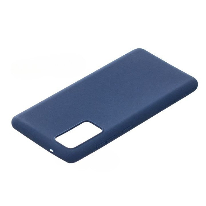 Husa protectie Flippy compatibila cu Samsung Galaxy S21 Ultra Liquid Silicone Case Albastru-2