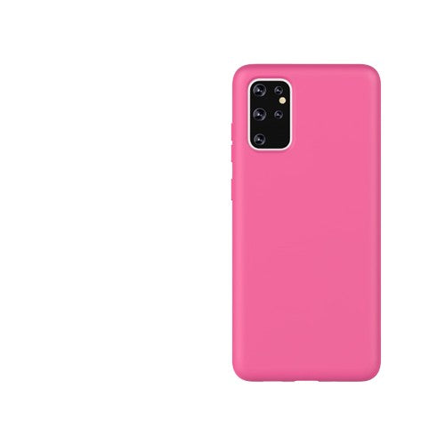 Husa protectie Flippy compatibila cu Samsung Galaxy S21 Ultra Liquid Silicone Case, Fuchsia-1