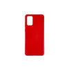 Husa protectie Flippy compatibila cu Samsung Galaxy S21 Ultra Liquid Silicone Case Rosu-0
