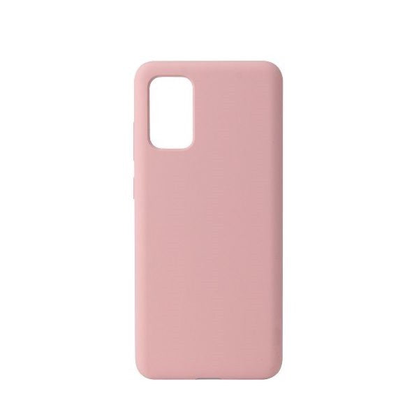 Husa protectie Flippy compatibila cu Samsung Galaxy S21 Ultra Liquid Silicone Case Roz-0