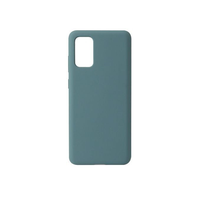 Husa protectie Flippy compatibila cu Samsung Galaxy S21 Ultra Liquid Silicone Case Verde-0
